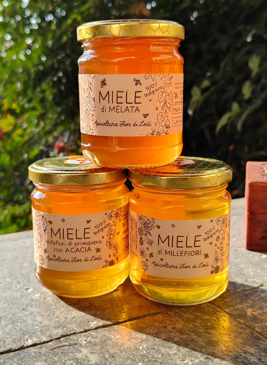 The jar of artisanal honey
