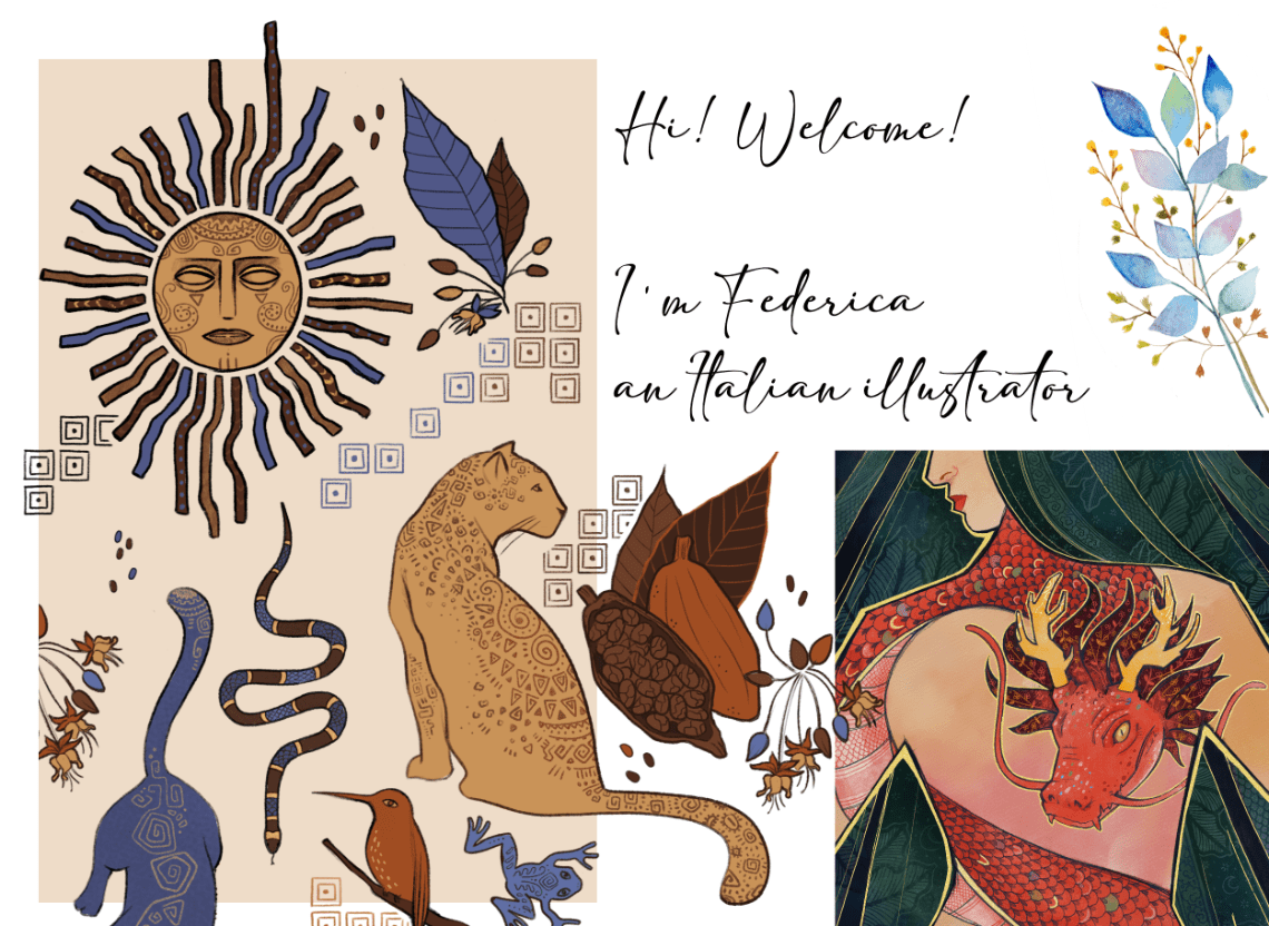 Hi and welcome, I'm Federica, an Italian illustrator